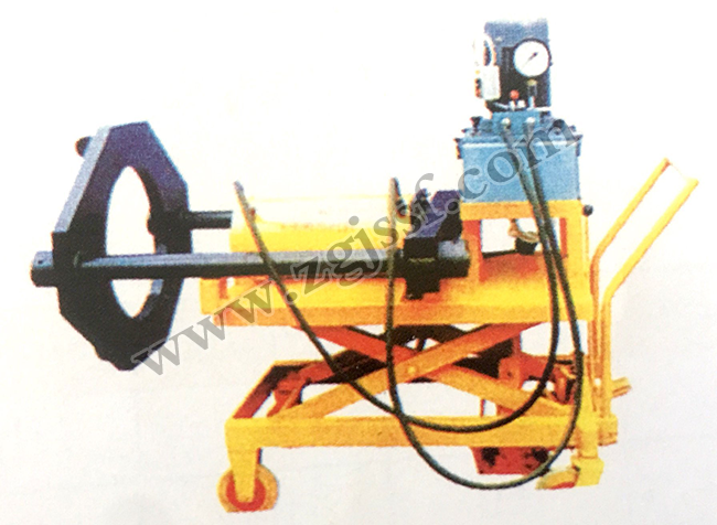 Lift type special topping machine